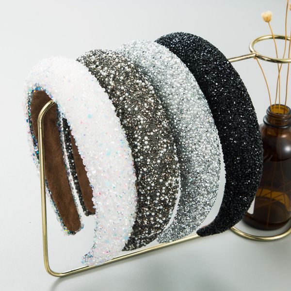 headbands full diamond pearl sponge headband fashion hair accessories for women trend casual temperament band band girl headwear 230202, Silver
headbands full diamond pearl sponge headband fashion hair accessories for women trend casual temperament band band girl headwear 230202, Silver