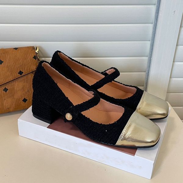 mary jane shoes luxury brand designer 2023 spring new elegant banquet celebrity lady strapping shallow thick heel high heels, Black
mary jane shoes luxury brand designer 2023 spring new elegant banquet celebrity lady strapping shallow thick heel high heels, Black