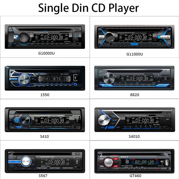 

car dvd Single din radio CD Player with Bluetooth single din car radio