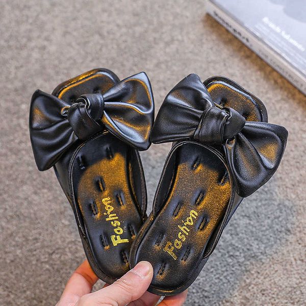 slipper princess 2022 summer little girl fashion bow tie solid color shoes children soft bottom anti-slip drag slippers 0203, Black;grey
slipper princess 2022 summer little girl fashion bow tie solid color shoes children soft bottom anti-slip drag slippers 0203, Black;grey