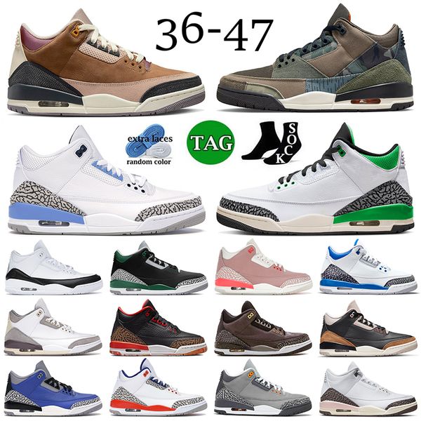 2023 basketball shoes jumpman 3 3s mens women trainers archaeo brown patchwork unc lucky green fragment racer blue neapolitan chlorophyll sn, White;red
2023 basketball shoes jumpman 3 3s mens women trainers archaeo brown patchwork unc lucky green fragment racer blue neapolitan chlorophyll sn, White;red