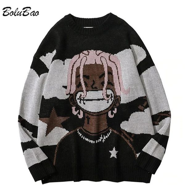 men's sweaters bolubao autumn winter trend thickened embroidered highquality design fashion selling male 230203, White;black
men's sweaters bolubao autumn winter trend thickened embroidered highquality design fashion selling male 230203, White;black