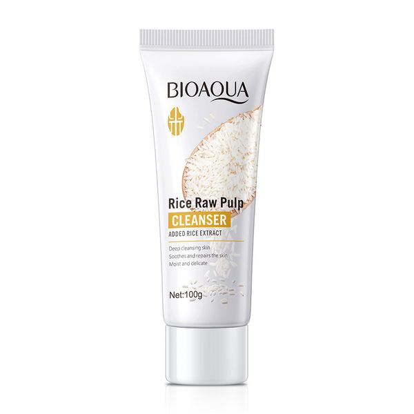 bioaqua rice raw pulp facial cleanser foam face wash remove blackhead moisturizing shrink pores deep cleaning oil control
bioaqua rice raw pulp facial cleanser foam face wash remove blackhead moisturizing shrink pores deep cleaning oil control