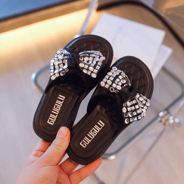 slipper kids girls bow rhinestone sweet casual open toe outdoor slippers 2022 spring new breathable non-slip children fashion flats pu 0203, Black;grey
slipper kids girls bow rhinestone sweet casual open toe outdoor slippers 2022 spring new breathable non-slip children fashion flats pu 0203, Black;grey