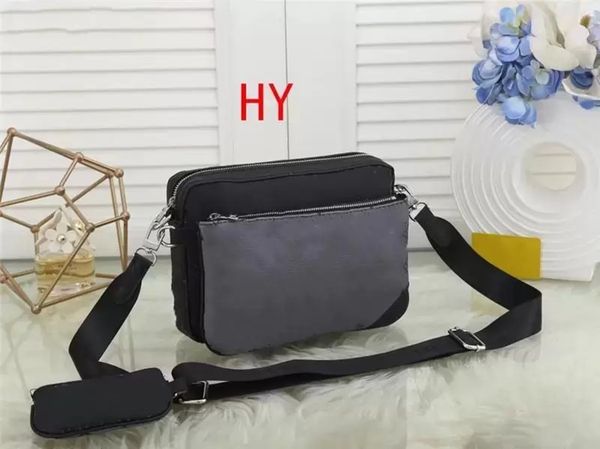 yy triple black mens pochette trio 3pcs messenger bag multi shoulder crossbody bags pu leather clutch totes women designer handbags coin pur
yy triple black mens pochette trio 3pcs messenger bag multi shoulder crossbody bags pu leather clutch totes women designer handbags coin pur