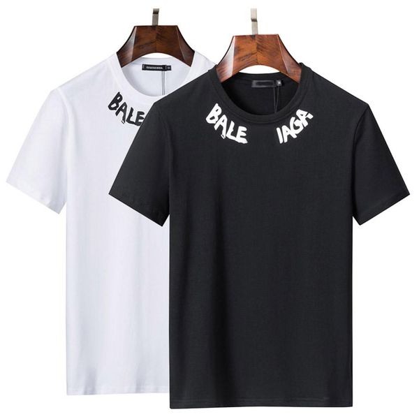 2022 designer brand tees t shirts pure cotton short sleeve shirt simple letter printed summer casual men clo balencaigaity uonj, White;black
2022 designer brand tees t shirts pure cotton short sleeve shirt simple letter printed summer casual men clo balencaigaity uonj, White;black