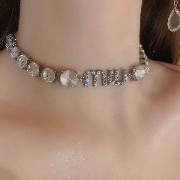 designer mui necklaces and small sister high class full diamond party collarbone chain necklace bkfq, Silver
designer mui necklaces and small sister high class full diamond party collarbone chain necklace bkfq, Silver
