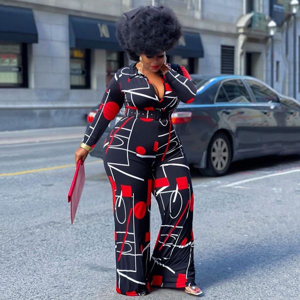 women's plus size jumpsuits rompers plus size women clothing ladies jumpsuits wide leg pant casual long sleeve jumpsuit with belt jump, Black
women's plus size jumpsuits rompers plus size women clothing ladies jumpsuits wide leg pant casual long sleeve jumpsuit with belt jump, Black