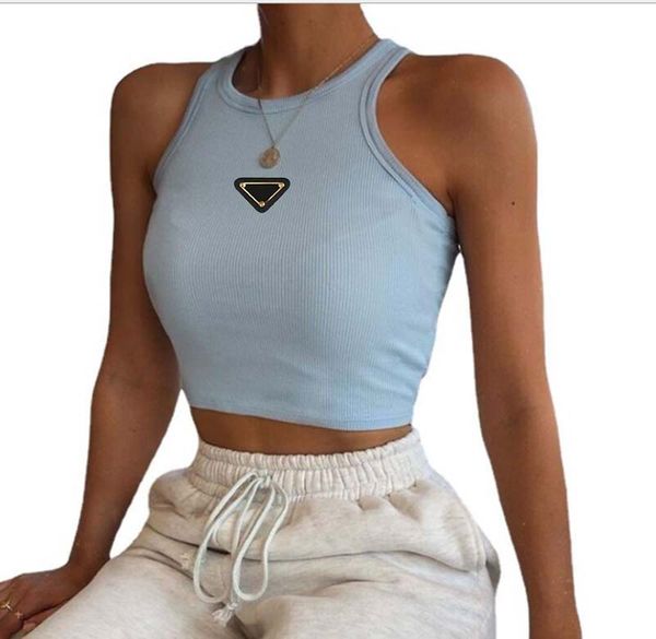 prra women tanks camis crop shoulder black casual sleeveless backless shirts luxury designer solid color vest, White
prra women tanks camis crop shoulder black casual sleeveless backless shirts luxury designer solid color vest, White