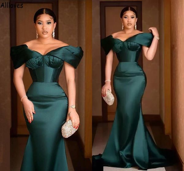 arabic aso ebi nigerian green mermaid evening dresses off the shoulder pleats satin women special occasion dress formal elegant long prom pa, Black;red
arabic aso ebi nigerian green mermaid evening dresses off the shoulder pleats satin women special occasion dress formal elegant long prom pa, Black;red