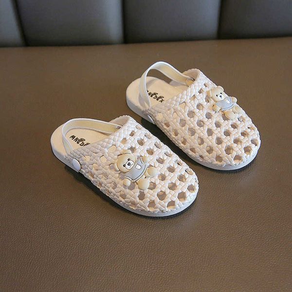 slipper children slippers summer girls cartoon cute bear covered toes beach hole shoes boys new indoor sandals versatile casual non-slip 020, Black;grey
slipper children slippers summer girls cartoon cute bear covered toes beach hole shoes boys new indoor sandals versatile casual non-slip 020, Black;grey