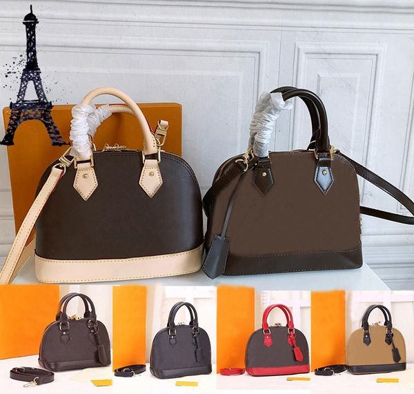 

2022 Luxury Designer Bag Alma Bb 25CM Women Shoulder Bags Messenger Bag Leather Handbag Wallet Purse Crossbody Tote with Lock Key LYQIM, 10#