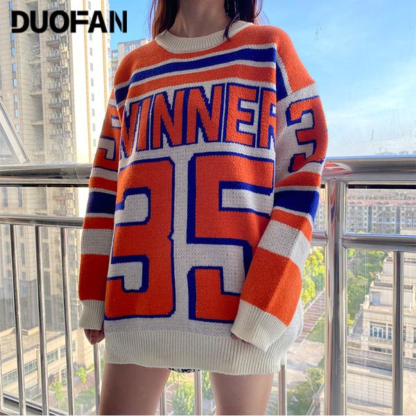 women's sweaters duofan orange women japanese loose outer wear hedging green thick mid-length ladies oversized woman 230202, White;black
women's sweaters duofan orange women japanese loose outer wear hedging green thick mid-length ladies oversized woman 230202, White;black