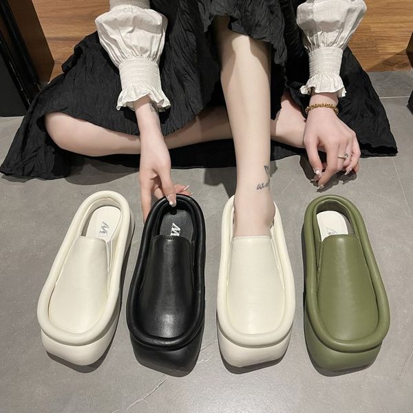 slippers platform women's slippers soft sole designer sandals novelty beach shoes summer slippers personality platform toe slippers 230, Black
slippers platform women's slippers soft sole designer sandals novelty beach shoes summer slippers personality platform toe slippers 230, Black