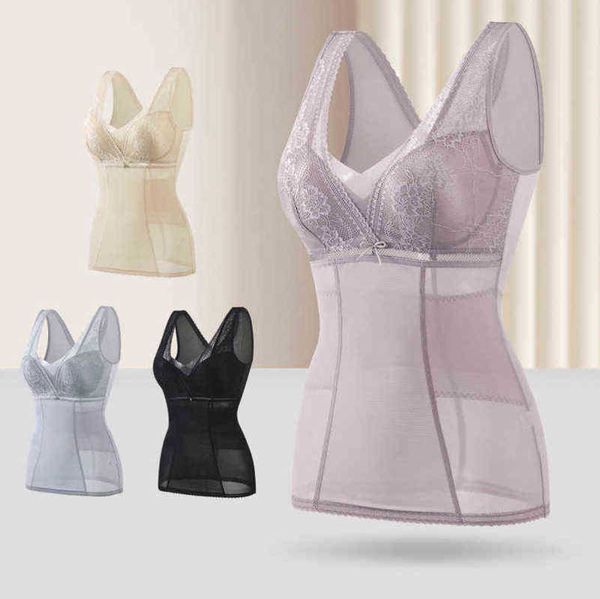 nxy garment v-neck bottomed chest support comfortable mesh women's corset autumn winter vest body shaping clothes 220525
nxy garment v-neck bottomed chest support comfortable mesh women's corset autumn winter vest body shaping clothes 220525