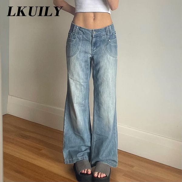 women's jeans retro women fashion famale clothing loose casual mid waist y2k streetwear aesthetics solid baggy straight trousers 230202, Blue
women's jeans retro women fashion famale clothing loose casual mid waist y2k streetwear aesthetics solid baggy straight trousers 230202, Blue