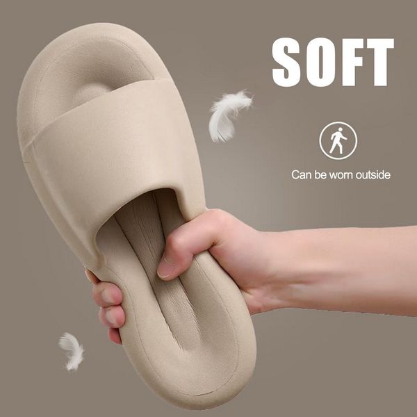 slippers cloud soft eva slippers couple home outdoor slipper summer beach bedroom shoes ladies flip flops thick bottom sandals 230203, Black
slippers cloud soft eva slippers couple home outdoor slipper summer beach bedroom shoes ladies flip flops thick bottom sandals 230203, Black