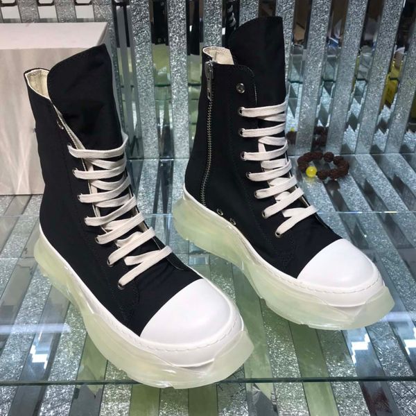 fashion designer ricko boots canvas high mens and womens boot luxury breathable lace up lovers casual shoes thick bottom 38-46, Black
fashion designer ricko boots canvas high mens and womens boot luxury breathable lace up lovers casual shoes thick bottom 38-46, Black