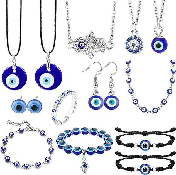 evil eye bracelet hand of fatima turkey thousand eyes eye wishing handmade bracelet friendship bracelet 1psc/set, Golden;silver
evil eye bracelet hand of fatima turkey thousand eyes eye wishing handmade bracelet friendship bracelet 1psc/set, Golden;silver