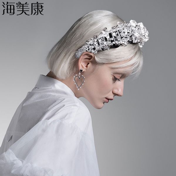 headbands fashion gorgeous hair hoop irregular ice block transparent band crystal sponge headband women prom catwalk accessories 230202, Silver
headbands fashion gorgeous hair hoop irregular ice block transparent band crystal sponge headband women prom catwalk accessories 230202, Silver