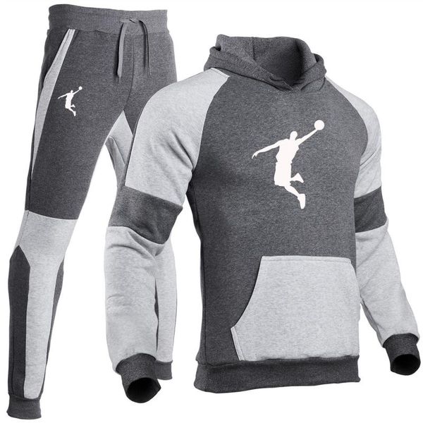 sweatsuit men's tracksuits hoodies herfst nl winter nieuwe mannen merk casual pak jogging sports stiksels hoodie broek 2-delige se hcie, Gray
sweatsuit men's tracksuits hoodies herfst nl winter nieuwe mannen merk casual pak jogging sports stiksels hoodie broek 2-delige se hcie, Gray
