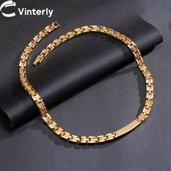 chokers magnetic long necklace chain energy goldcolor pure mens zirconia waterproof antiallergy 230202, Golden;silver
chokers magnetic long necklace chain energy goldcolor pure mens zirconia waterproof antiallergy 230202, Golden;silver
