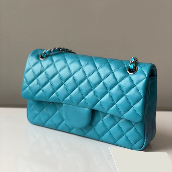 23ss womens classic rectangular flap lambskin bags silver metal hardware matelasse chain crossbody turn lock purse diamond lattice luxury sa
23ss womens classic rectangular flap lambskin bags silver metal hardware matelasse chain crossbody turn lock purse diamond lattice luxury sa