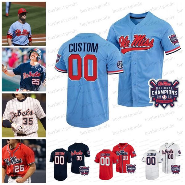 ole miss rebels 2022 baseball world series champions jersey 21 drew mcdaniel 8 justin bench 25 tim elko 12 kemp alderman kevin graham calvin, Blue;black
ole miss rebels 2022 baseball world series champions jersey 21 drew mcdaniel 8 justin bench 25 tim elko 12 kemp alderman kevin graham calvin, Blue;black