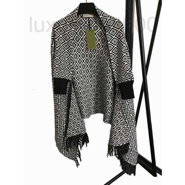 women's cape designer women knitted hooded cape shawl autumn and winter fashion classic loose sweater luxury cardigan poncho coat cloth, Black
women's cape designer women knitted hooded cape shawl autumn and winter fashion classic loose sweater luxury cardigan poncho coat cloth, Black