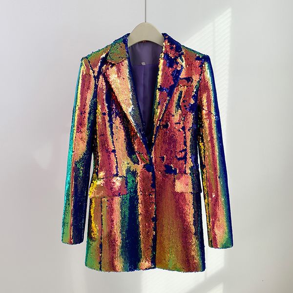 women's suits blazers design blazer dress single button lapel collar glitter blue colorfu sequined long party club jacket 230203, White;black
women's suits blazers design blazer dress single button lapel collar glitter blue colorfu sequined long party club jacket 230203, White;black