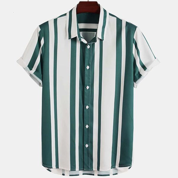 men's casual shirts male clothes simple stripes 3d hawaiian shirt men loose breathable summer short sleeve 230202, White;black
men's casual shirts male clothes simple stripes 3d hawaiian shirt men loose breathable summer short sleeve 230202, White;black