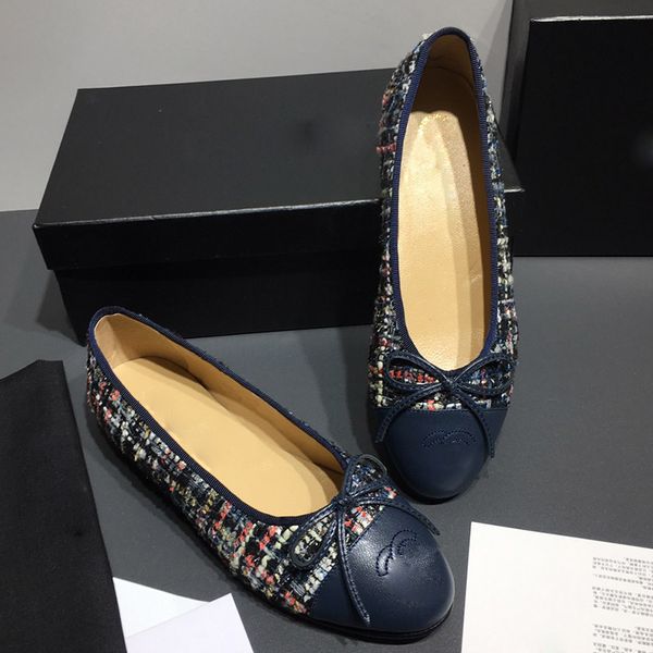 22ss classic flat heels dress shoes ballet shoe sheepskin bow tweed round toes slip-on loafers gifts designer luxurys sandals outdoor casual, Black
22ss classic flat heels dress shoes ballet shoe sheepskin bow tweed round toes slip-on loafers gifts designer luxurys sandals outdoor casual, Black