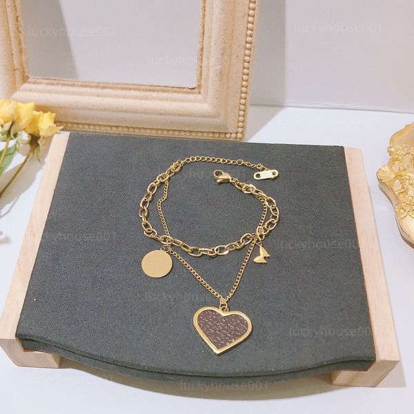 luxury designer stainless steel bracelet charm hip hop bracelet elegant fashion 18k gold-plated pendant chain womens lovers holiday birthday, Golden;silver
luxury designer stainless steel bracelet charm hip hop bracelet elegant fashion 18k gold-plated pendant chain womens lovers holiday birthday, Golden;silver