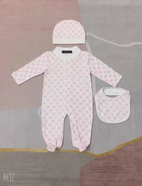 2023 100%cotton baby rompers boy girl kids designer 1-2 years newborn summer short sleeves jumpsuit hat bibs 3 piece set, Blue
2023 100%cotton baby rompers boy girl kids designer 1-2 years newborn summer short sleeves jumpsuit hat bibs 3 piece set, Blue