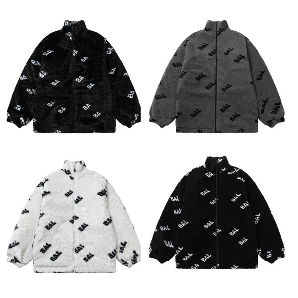new balencaigaity designer men's lamb wool jacket comfortable warm letter embroidery jackets downs coat for designer luxury ngdj, Black;brown
new balencaigaity designer men's lamb wool jacket comfortable warm letter embroidery jackets downs coat for designer luxury ngdj, Black;brown