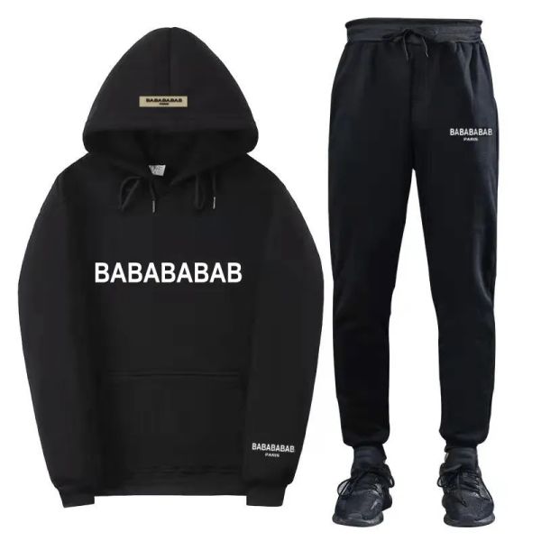 men's set designer tracksuits suit tide letters print high street loose hoodies and sweatpants sets casual sports suits balencaigaity p, Gray
men's set designer tracksuits suit tide letters print high street loose hoodies and sweatpants sets casual sports suits balencaigaity p, Gray