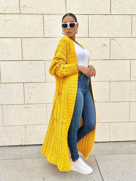 women's knits tees sweater women winter long thick overcoat with pockets elegant cardigan woman linen knitted cardiga wholesale bulk dr, White
women's knits tees sweater women winter long thick overcoat with pockets elegant cardigan woman linen knitted cardiga wholesale bulk dr, White