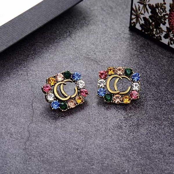 2023 latest colored diamond stud earrings. antique bronze, colorful rhinestone earrings designer for women. fashion brand limited edition ar, Golden;silver
2023 latest colored diamond stud earrings. antique bronze, colorful rhinestone earrings designer for women. fashion brand limited edition ar, Golden;silver