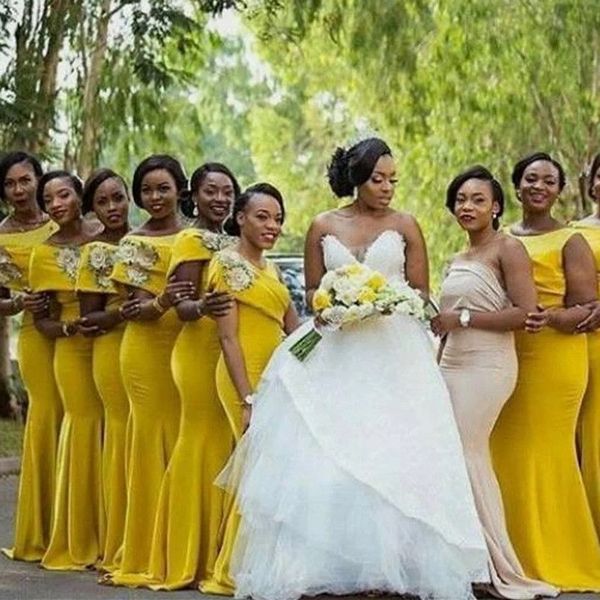 2023 yellow bridesmaid dresses mermaid satin applique scoop neck sleeveless beach plus size wedding guest gowns custom made formal evening w, White;pink
2023 yellow bridesmaid dresses mermaid satin applique scoop neck sleeveless beach plus size wedding guest gowns custom made formal evening w, White;pink
