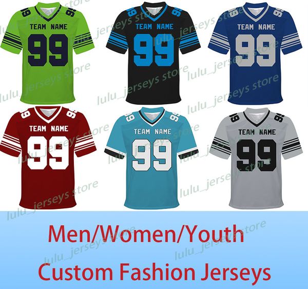 custom football jerseys stitched personalized plus size fashion football shirts sports uniform for men women (s-7xl), Black;red
custom football jerseys stitched personalized plus size fashion football shirts sports uniform for men women (s-7xl), Black;red
