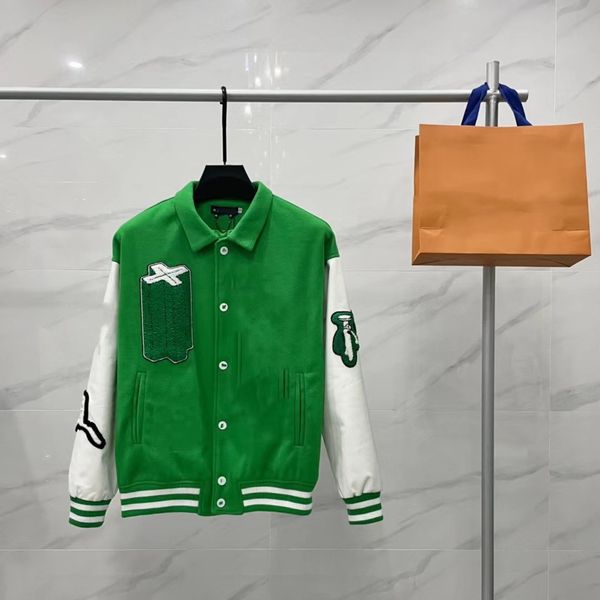 brand men's jacket autumn and winter designer fashion trend versatile letters retro embroidered baseball jacket for men and women 7rgk, Black;brown
brand men's jacket autumn and winter designer fashion trend versatile letters retro embroidered baseball jacket for men and women 7rgk, Black;brown