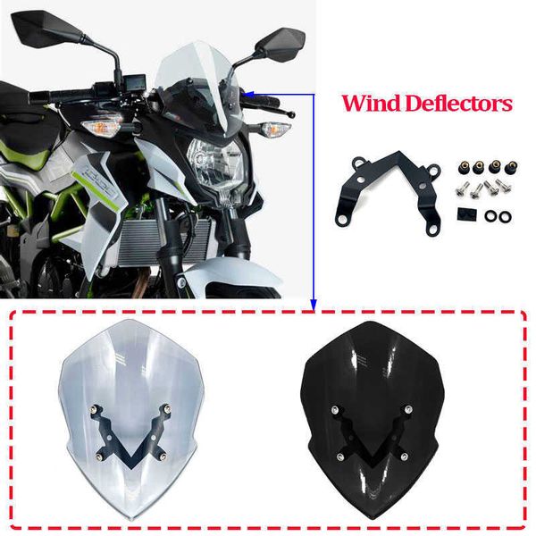 motorcycle sport windscreen windshield for kawasaki z125 2019 2020 2021 moto accessories wind deflector protector with bracket 0203
motorcycle sport windscreen windshield for kawasaki z125 2019 2020 2021 moto accessories wind deflector protector with bracket 0203