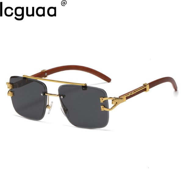 sunglasses punk wood printing rimless square sunglasses women luxury brand designer gold lion decoration smoke sun glasses men, White;black
sunglasses punk wood printing rimless square sunglasses women luxury brand designer gold lion decoration smoke sun glasses men, White;black