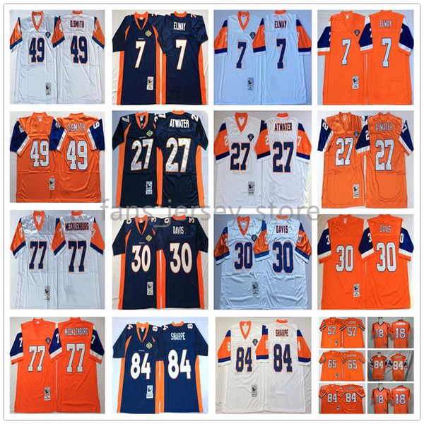 vintage 7 john elway football jerseys 27 atwater 30 davis 77 mecklenburg 57 tom jackson 65 zimmerman 84 sharpe 49 smith football jersey, Black;red
vintage 7 john elway football jerseys 27 atwater 30 davis 77 mecklenburg 57 tom jackson 65 zimmerman 84 sharpe 49 smith football jersey, Black;red