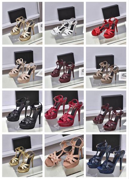 size 35-43 elegant designer sandals tribute shoes patent soft leather platform high heel stiletto sandals 10cm 12cm 14cm t-strap lady pumps, Black
size 35-43 elegant designer sandals tribute shoes patent soft leather platform high heel stiletto sandals 10cm 12cm 14cm t-strap lady pumps, Black