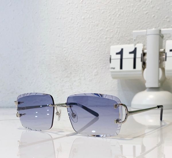 cut lens rimless sunglasses for men silver/blue gradient glasses sunnies sun sonnenbrille shades gafas de sol uv400 eyewear with box, White;black
cut lens rimless sunglasses for men silver/blue gradient glasses sunnies sun sonnenbrille shades gafas de sol uv400 eyewear with box, White;black