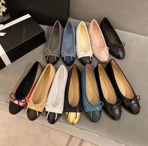 2023 new ballet flats classic designer shoes women wedding dress 100% leather tweed cloth two color splice bow round fashion summer party wo, Black
2023 new ballet flats classic designer shoes women wedding dress 100% leather tweed cloth two color splice bow round fashion summer party wo, Black