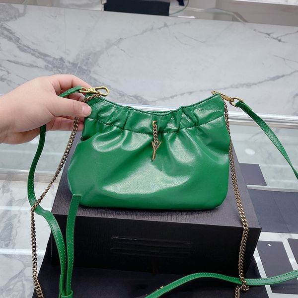 designer oil wax leather drawstring cloud bags luxury underwarm hobo underwarm classic diamond lattice aged gold metal chain strap crssbody
designer oil wax leather drawstring cloud bags luxury underwarm hobo underwarm classic diamond lattice aged gold metal chain strap crssbody