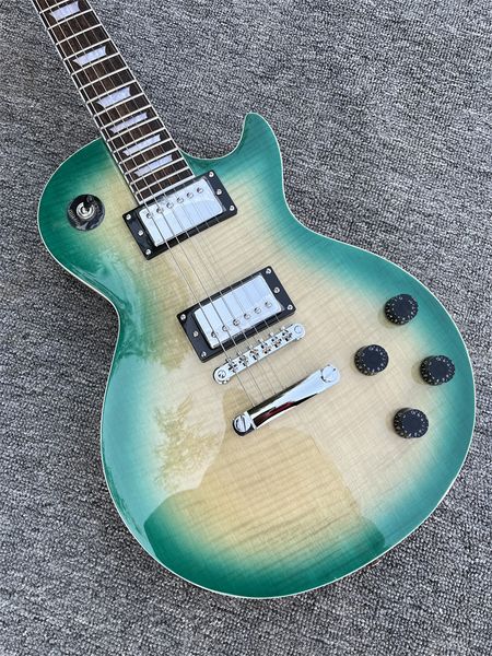 high electric guitar guitar. chrome hardware, good sound quality.rose fingerboard.solid mahogany guitar
high electric guitar guitar. chrome hardware, good sound quality.rose fingerboard.solid mahogany guitar