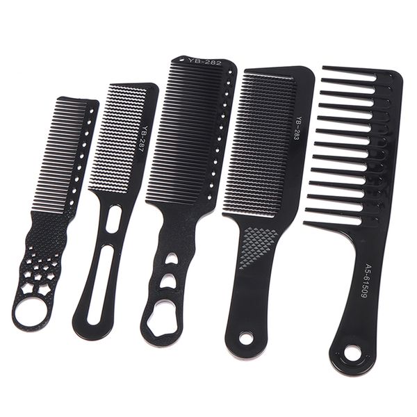 1pcs professional hair cutting comb carbon comb salon barber styling tool new, Silver
1pcs professional hair cutting comb carbon comb salon barber styling tool new, Silver